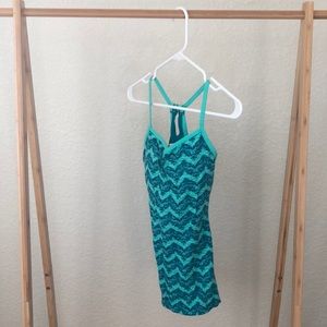 Yoga tank top with guild in bra